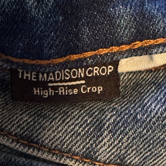 BLANKNYC Jeans Womens 26 The Madison High Rise Crop Cotton Stretch Light Wash - Picture 8 of 8